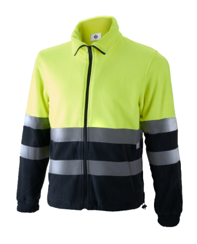 Polar cremallera entera combinado