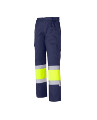 Pantalón multi-bolsillos combinado (AV)