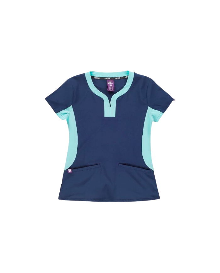 Casaca de señora combinada