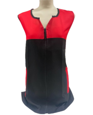 Bata con cremallera anti-lejía