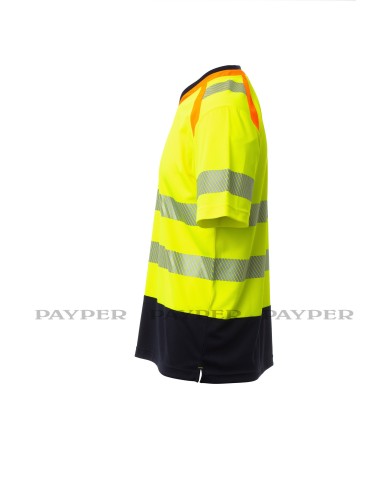 Camiseta bicolor segmentada