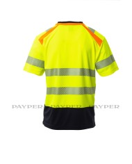 Camiseta bicolor segmentada