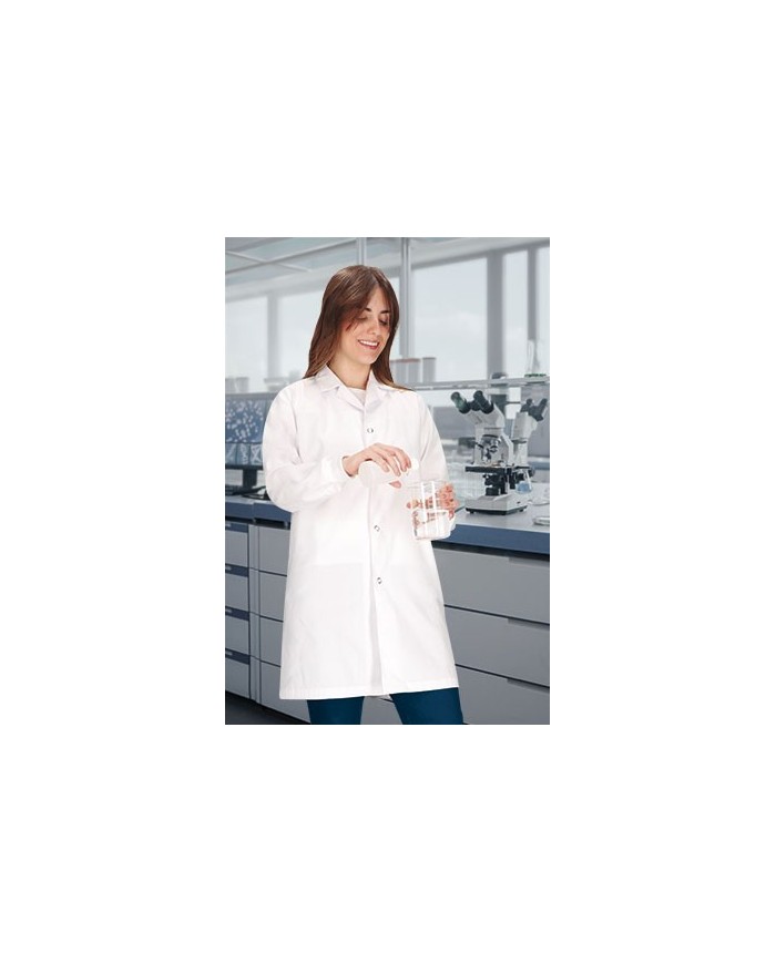 Bata sin bolsillos -Botones corchetes CYCLONE