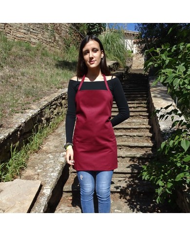 Delantal Camarero-a (Poliester-Algodón)