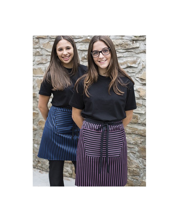 Mandil Rayas (Poliester-Algodón)