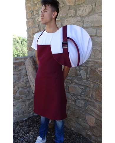 Delantal regulable con bolsillo ANTILEJÍA (Poliester)