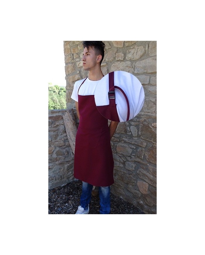 Delantal regulable con bolsillo ANTILEJÍA (Poliester)