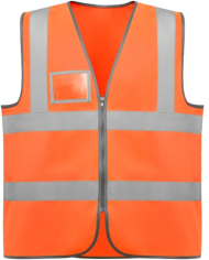 Chaleco con cremallera POLUX