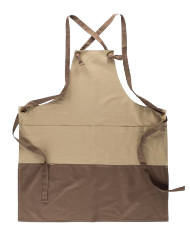 Delantal Peto Canvas Cruzado M750