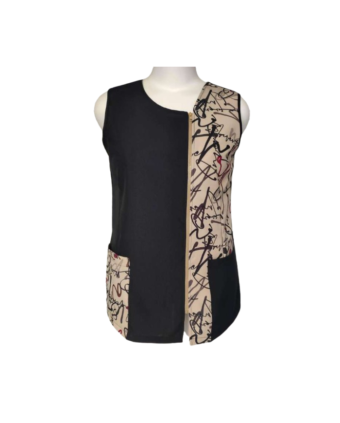 Bata Cremallera estampada Mod. 72