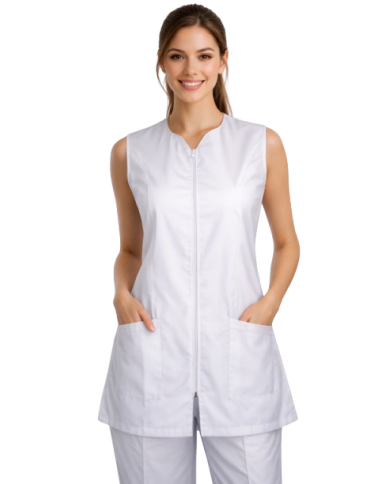 Bata cremallera S/ mangas Mod.98