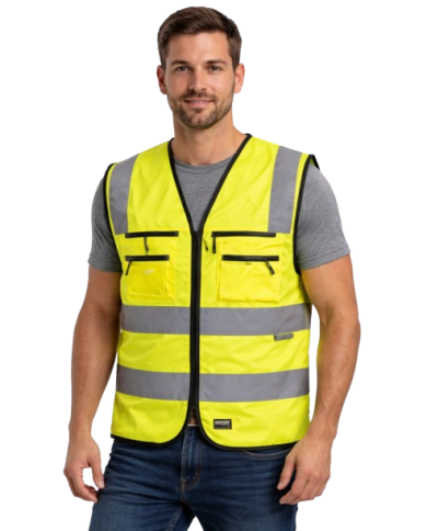 Chaleco AA.VV cremallera C2901