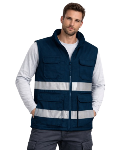 Chaleco multibolsillos de Visibilidad Realzada JERVIS