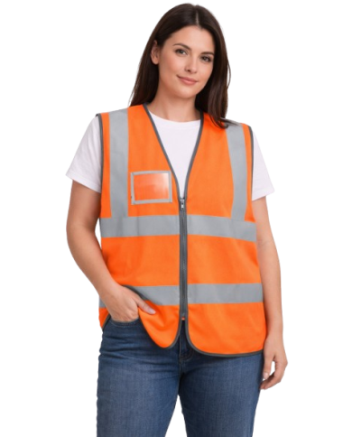 Chaleco con cremallera POLUX