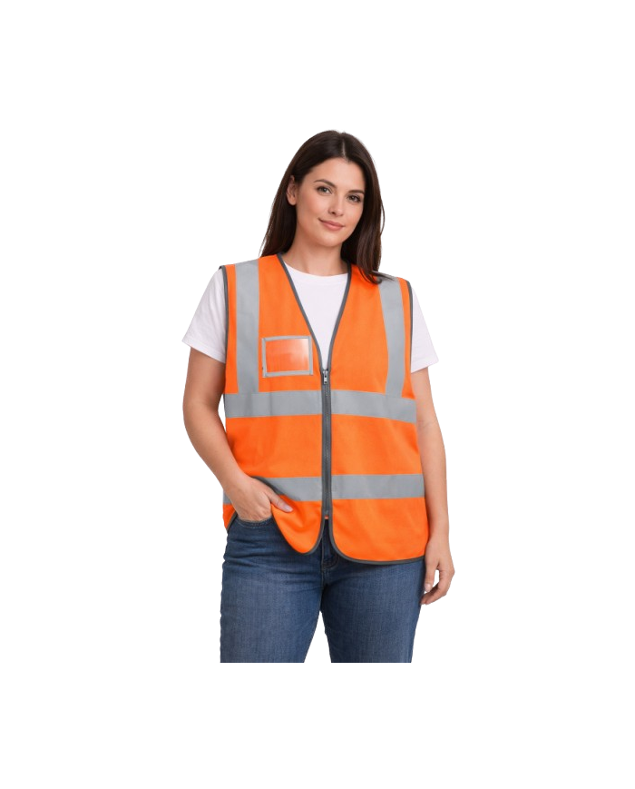 Chaleco con cremallera POLUX