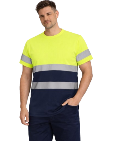 Camiseta Bandas relfectantes DELTA