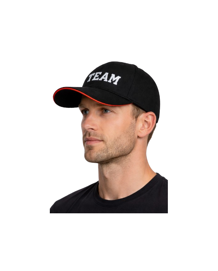 Gorra con bordado en frontal y parte trasera. WF96