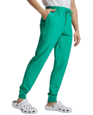 Pantalón recto con puños FIBER