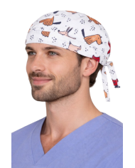 Bandana microfibra elástica y estampada