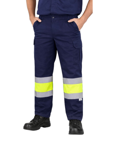 Pantalón multi-bolsillos combinado (AAVV) 1061