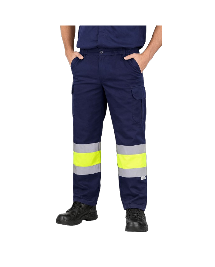 Pantalón multi-bolsillos combinado (AAVV) 1061