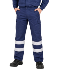Pantalón 2 bandas reflectantes 1001-B