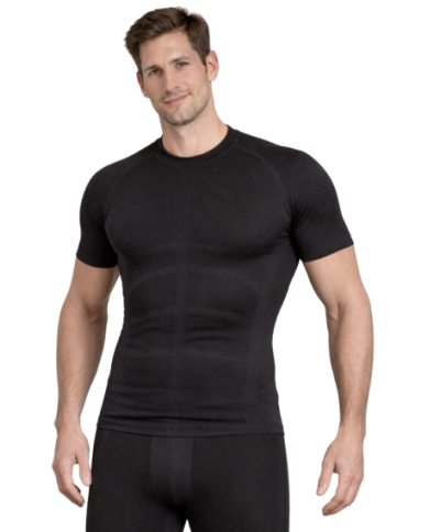 Camiseta térmica elástica sin costuras (M/ Corta) COLDASY