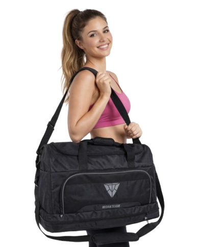 Bolsa de deporte con capacidad de 60l.
