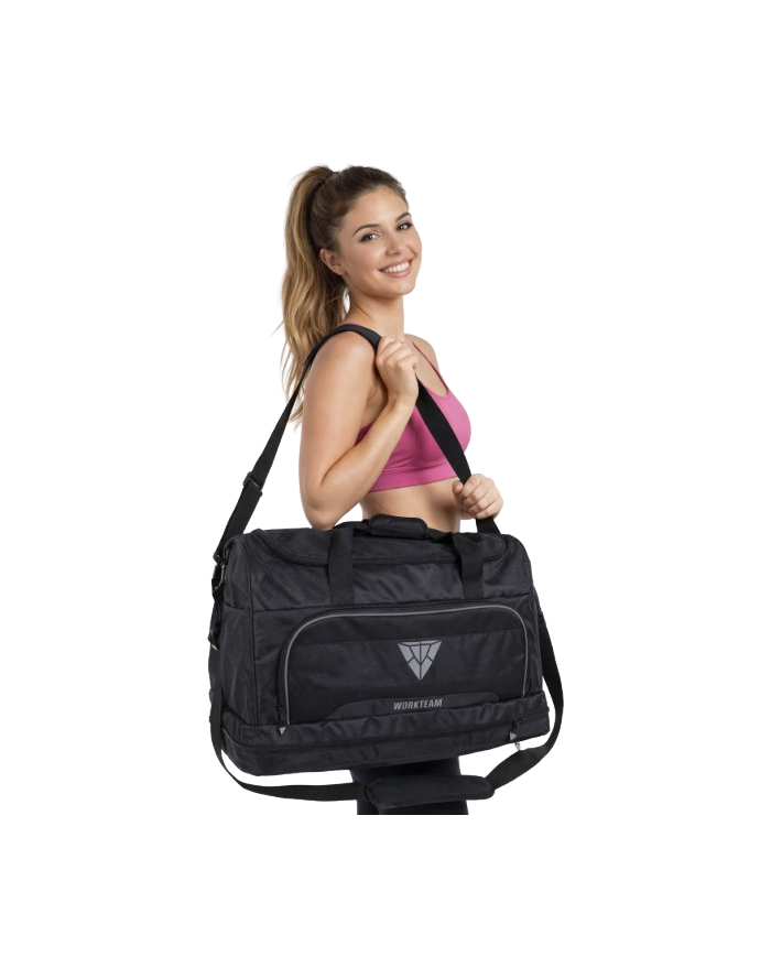 Bolsa de deporte con capacidad de 60l.