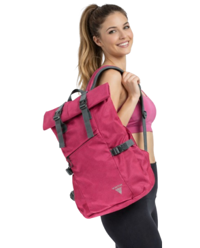 Mochila enrollable, con capacidad de 25l