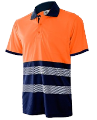 Polo M/Corta segmentado 1201Z