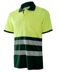 Polo M/Corta segmentado 1201Z