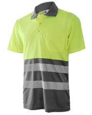 Polo M/Corta segmentado 1201Z