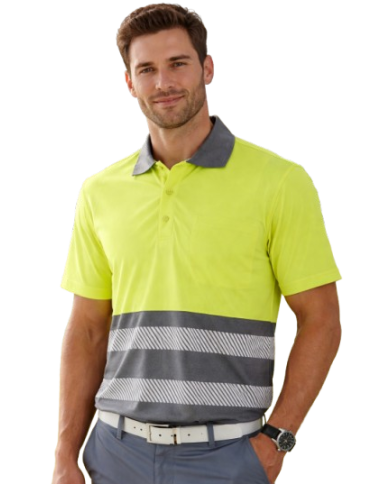 Polo M/Corta segmentado 1201Z