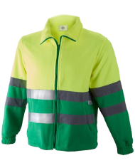 Polar cremallera entera combinado 1091-C