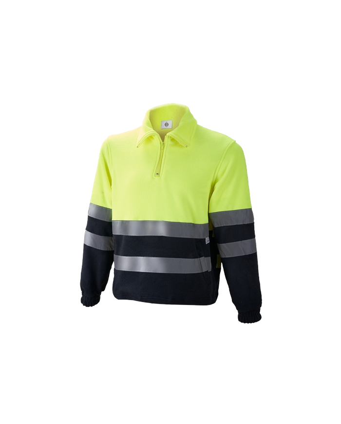 Forro polar media cremallera combinado 1091