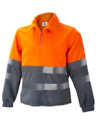 Forro polar media cremallera combinado 1091