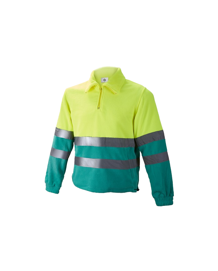 Forro polar media cremallera combinado 1091