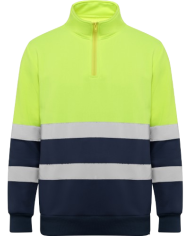 Sudadera media cremallera SPICA