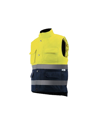 Chaleco acolchado combinado 1097