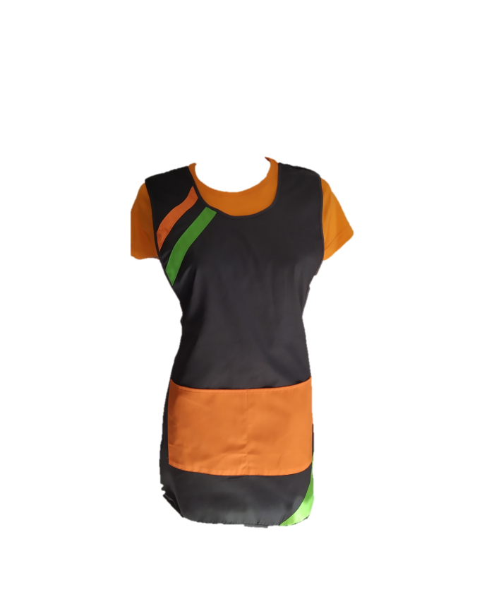 Delantal casulla combinada 9654